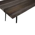 Mason Dining Table - 6 Seater - 180cm - Stone Grey Oak