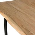 Modena Dining Table - Acacia Wood - 4 Seater - 140cm