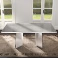 Modern Mara Dining Table - 6 Seater - 180cm - White