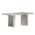 Modern Treviso Dining Table - 6 Seater - 180cm - White