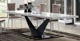 Elite Dining Table - Extending - with V Base - Bianco Antico - Variant Available