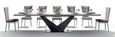 Elite Dining Table - Extending - with V Base - Bianco Antico - Variant Available