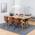 Montreux Extending Dining Table - 6-8 Seater - 180cm-219cm - Oak