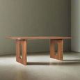 Monza Natural Acacia Wood - 8 Seater - 200cm - Dining Table