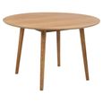 Nagano Round Dining Table - 4 Seater - 120cm - Oak