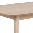 Nagano Dining Table - 6 Seater - 150cm - White Oak