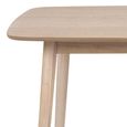 Nagano Dining Table - 6 Seater - 150cm - White Oak