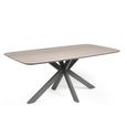 Noah Dining Table - 6 Seater - 180cm - Taupe