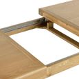 Normandy Extending Dining Table - 4-6 Seater - 140cm-185cm - Oak