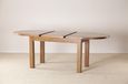 Originals Rustic Oak Oval 6-8 Seater Extending Dining Table - 161.5cm-211.5