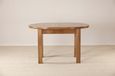Originals Rustic Oak Oval Large 4-6 Seater Extending Dining Table - 131.5cm-166.5cm