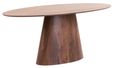 Palma Walnut 8 Seater Oval Dining Table - 180cm