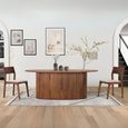 Paloma Dining Table - Acacia Wood - 8 Seater - 200cm - Oval - Pedestal