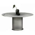 Prestige Dining Table - Round - Pedestal - Marble - Variation Available