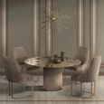 Prestige Dining Table - Round - Pedestal - Marble - Variation Available