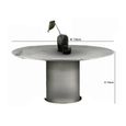 Prestige Dining Table - Round - Pedestal - Marble - Variation Available