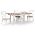 Provence Extending Dining Table - 190cm-230cm - 6-8 Seater - Grey