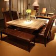 Roma Dining Table - Boat Edge - Marble - Variation Available