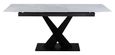 Rosalyn Argento Grey Ceramic 4-6 Seater Extending Dining Table - 140cm-180cm