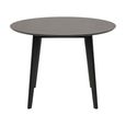 Roxby Round Dining Table - 2 Seater - 105cm - Black