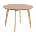 Roxby Round Dining Table - 2 Seater - 105cm - Oak