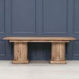 Rustic Mango Wood Dining Table - 8 Seater - 220cm