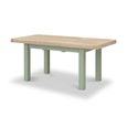 Salcombe Extending Dining Table - Sage Oak - 4-6 Seater - 140cm-185cm