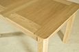 Shaker Oak 4-8 Seater Extending Dining Table - 132cm-198.4cm