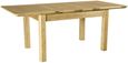 Shaker Oak 4-8 Seater Extending Dining Table - 132cm-198.4cm