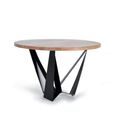 Siena Dining Table - Acacia Wood - 4 Seater - 120cm - Round Pedestal