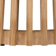 Soho Dining Table - Round - Slatted Base - 4 Seater - 120cm - Oak