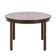Southampton Round Dining Table - 4 Seater - Ceramic Top - 120cm - Dark Oak