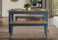 Signature Blue Dining Table - 4 Seater - 140cm