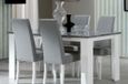 Stella White Italian 6 Seater Dining Table