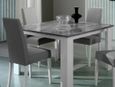 Stella White Italian 6 Seater Dining Table