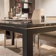 Stilo Dining Table - Marble with Metal Base - Variation Available