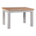 Diamond Painted Extending Dining Table - 4-6 Seater - 120cm-153cm