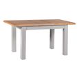 Diamond Painted Extending Dining Table - 4-6 Seater - 120cm-153cm