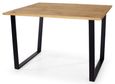 Texas Industrial Style Oak Effect 2 Seater Dining Table
