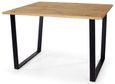 Texas Industrial Style Oak Effect 6 Seater Dining Table
