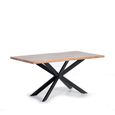 Terni Dining Table - Solid Acacia Wood - 6 Seater - Spider Legs - Sizes Available