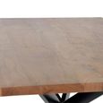 Terni Dining Table - Solid Acacia Wood - 6 Seater - Spider Legs - Sizes Available