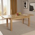 Treviso Butterfly Extending Dining Table - 4-8 Seater - 140cm-200cm - Oak