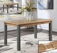 Urban Elegance Reclaimed Wood Extending Dining Table - 6-8 Seater - 150cm-200cm