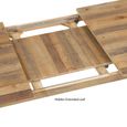 Urban Elegance Reclaimed Wood Extending Dining Table - 6-8 Seater - 150cm-200cm