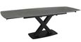 Vernal Extending Dining Table - 6-8 Seater - 160cm-240cm - Grey Sintered Stone