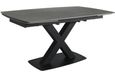 Vernal Extending Dining Table - 6-8 Seater - 160cm-240cm - Grey Sintered Stone