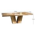 Vertigo Dining Table - Marble with Pedestal Base - Variation Available