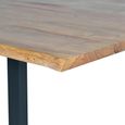 Vibo Dining Table - Solid Acacia Wood - 6 Seater - Sizes Available