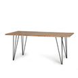Vicenza Dining Table - Solid Acacia Wood - 6 Seater - Sizes Available